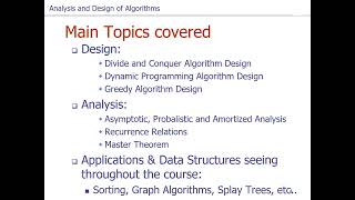 Lecture 1: Divide & Conquer