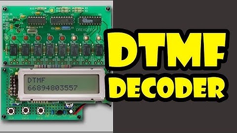 DTMF Decoder using MATLAB