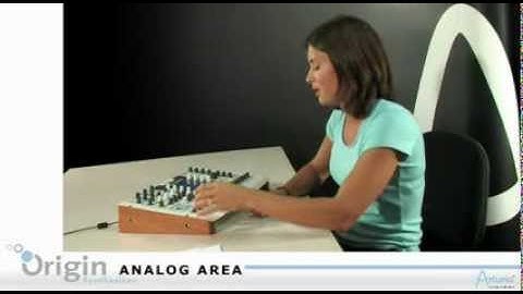 Origin Desktop TUTORIAL: Analog Area