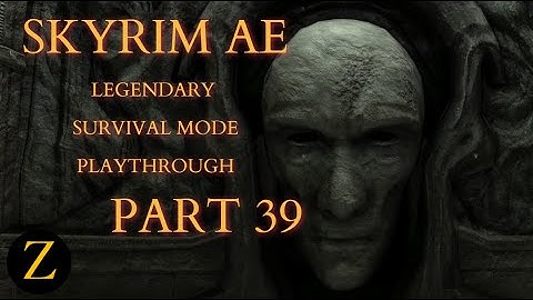 Skyrim Anniversary Edition / Legendary Difficulty Survival Mode Part 39 - A Few Too Many Dragons