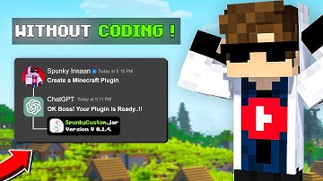 Can We Create Minecraft  Plugin/Mods Using AI? (Shocking Results)
