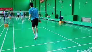 Brian Yang Training in Chinese Taipei Land Bank Badminton Club Day 3