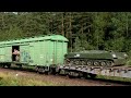 Поезд с военной техникой. Тепловоз 2ТЭ116УД-004 с дизелем GEVO V12