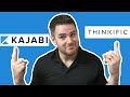 Kajabi vs. Thinkific: Which Course Builder Should You Use? | Complete Review & Walkthrough