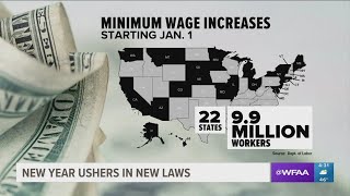 2024 New Laws: From marijuana protections to minimum wage changes, here's what's going into effect