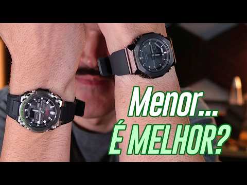 I Wore 2 Smaller G-Shocks! (GM-S2110B-8A and GST-B600-1A)