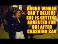 Bodycam DUI Arrest - Drunk Woman Can't Keep Track of All She Drank