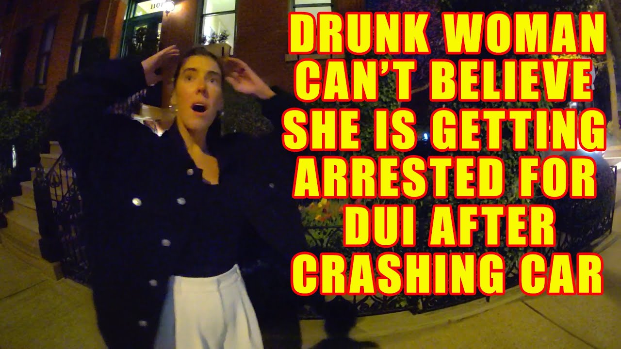 Bodycam DUI Arrest - Drunk Woman Can't Keep Track of All She Drank ...