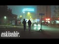 Foggy Night Walk in Turkey, Eskisehir - 4K