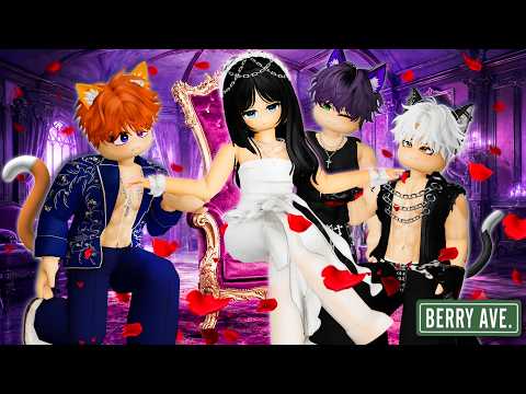 My Ex Cheated On Me... So I Hired Three Handsome Cat Boys As My New Boyfriends?! 💖| Berry Ave RP