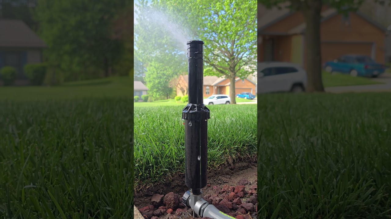This DIY Sprinkler ACTUALLY WORKS! #diy #gardening #hacks