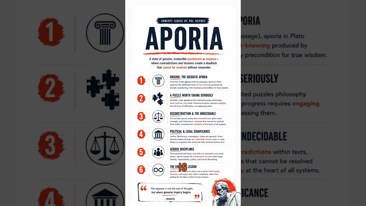 Aporia || Concept Philosophy