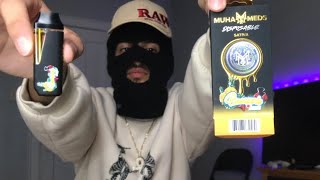 *NEW* Muha Meds 2g Disposable Review Summer Edition 2024(Pineapple Runts🍍🍁🍃🔥)