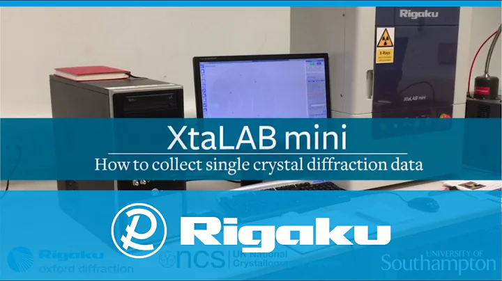 Learning Crystallography with the XtaLAB mini from Rigaku Oxford Diffraction
