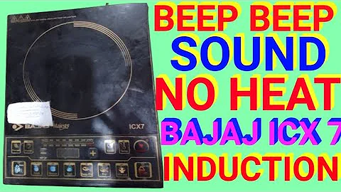 Bajaj Icx 7 Induction cooker Beep Beep Sound No Metal Sence #electronics #bengali #No Heat