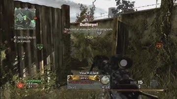 MW2 - Most amazing throwing knife kill ever!