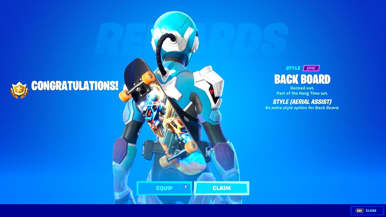 HIGH OCTANE ALL REWARDS Fortnite