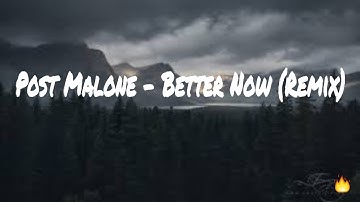 Thumbnail of Post Malone - Better Now  (Remix) - DJ Vanix
