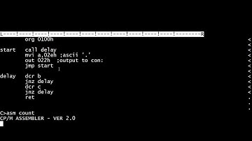 #33 IMSAI 8080 count with subroutine