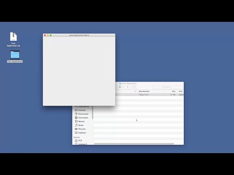 Packaging Java applications for Mac OS X
