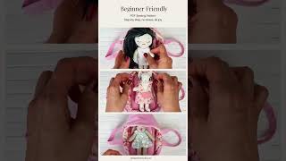 Mini Doll PDF Pattern: Sew a Cozy Carrier &amp; Bedding Set for Stella Mini Dolls