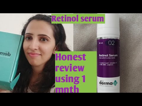 derma co retinol serum
