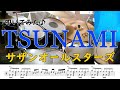 【ドラム】サザンオールスターズの 「TSUNAMI」を叩いてみた!