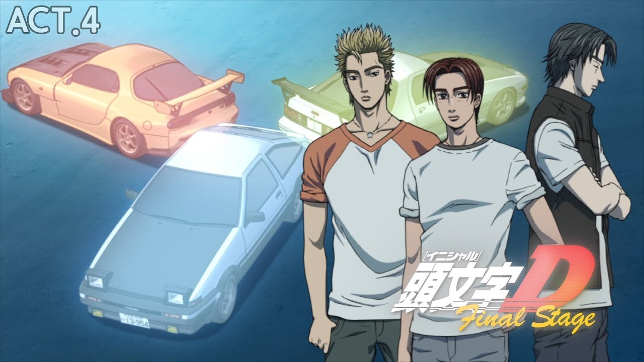 Initial D Final Stage Eyecatch Act 1 4 Youtube