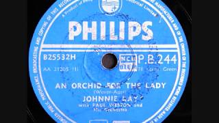 Shellac Collection Ea009 Johnnie Ray - An Orchid For The Lady Such A Night