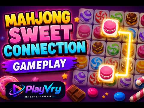 Miniatura del video de YouTube Gameplay de Mahjong Sweet Connection