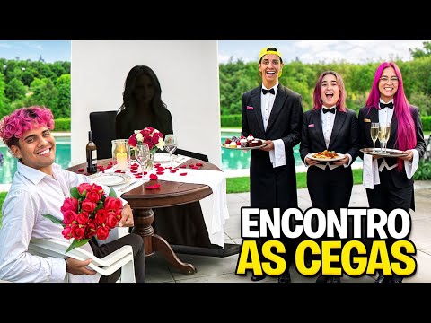 FIZEMOS UM ENCONTRO A CEGAS PARA O ROBSON *Ele saiu namorando ?