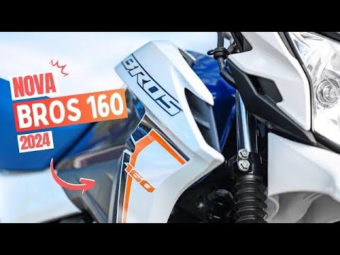 Nova Honda bros 160 2024 zero KM