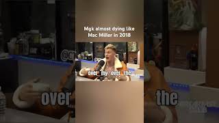 Mgk almost dying in 2018