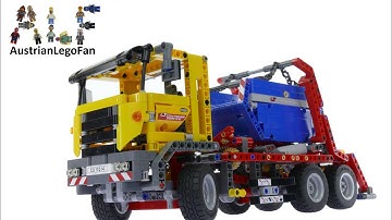 Lego Technic 42024 Container Truck - Lego Speed Build Review