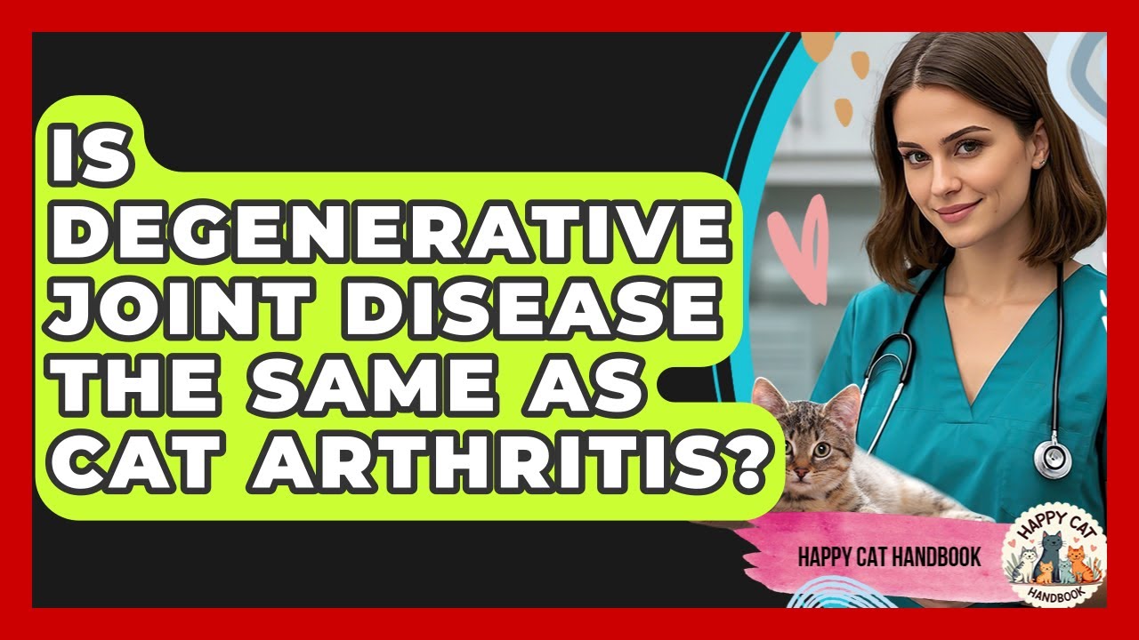 Is Degenerative Joint Disease The Same As Cat Arthritis? | Happy Cat Handbook