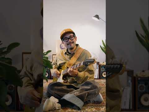ギター・レコード・コーヒー、新スタジオで過ごす至福のひととき🎸 #neosoul #jazz #ネオソウルギター