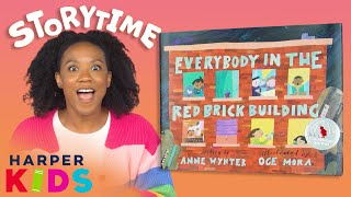 Everybody in the Red Brick Building Storytime Read Aloud | A Noisy Night in an Apartment Building by HarperKids 36,422 views 7 months ago 6 minutes, 23 seconds