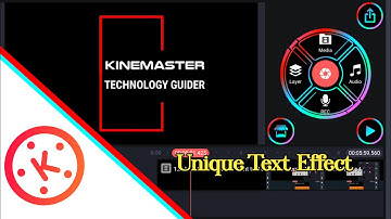 how to animate best font text effect in kinemaster tutorial editing