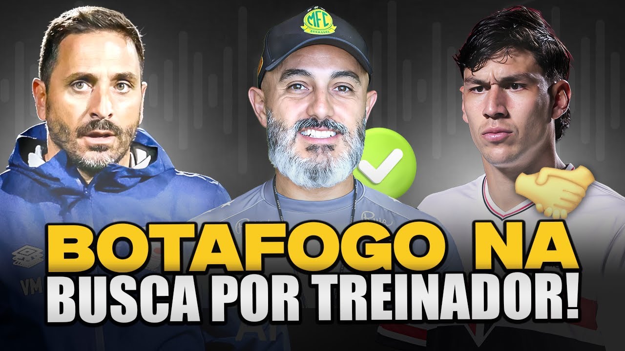 BOTAFOGO TEM TREINADOR BRASILEIRO COMO PLANO A