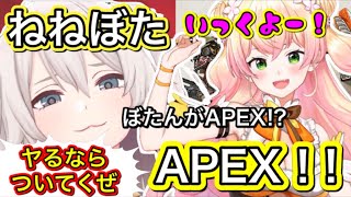 【APEX】ねねぼたAPEX！！この2人ヤバすぎ！？【ホロライブ/桃鈴ねね/獅白ぼたん/切り抜き】