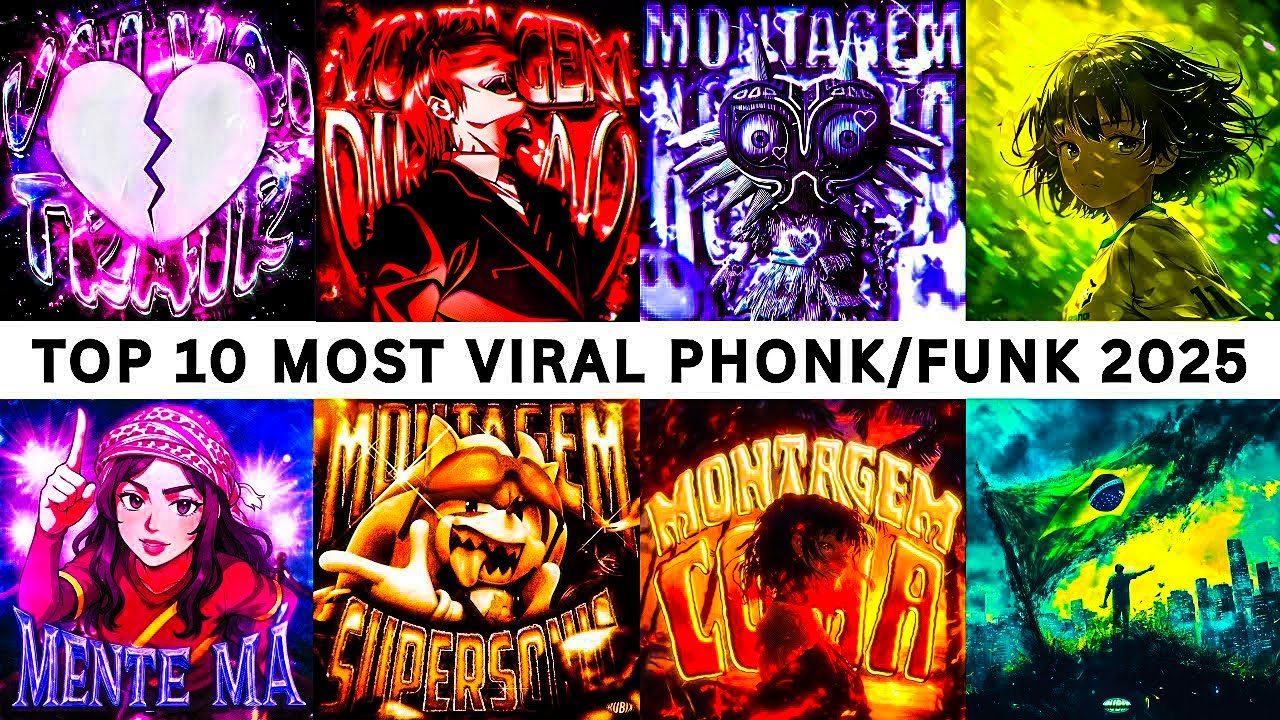 TOP 10 MOST VIRAL PHONK/FUNK 2025 🎵 (Part 1)