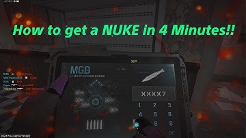 My fastest NUKE in MW3 (4 MINUTE Nuke Gameplay)