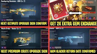 🔴Bgmi AKM RETURN Ultimate Set | Pre-Order Offer Get 2X Gem Extra | Premium Crate Upgrade Skin Coming Net Worth