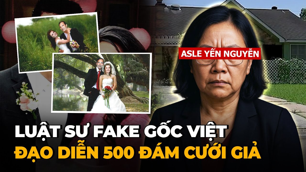 Bê Bối Kết Hôn Giả Lớn Nhất Mỹ - Phông Bạt 500 Đám Cưới, Cuỗm 15 Triệu USD - Vụ Ashley Yến Nguyễn