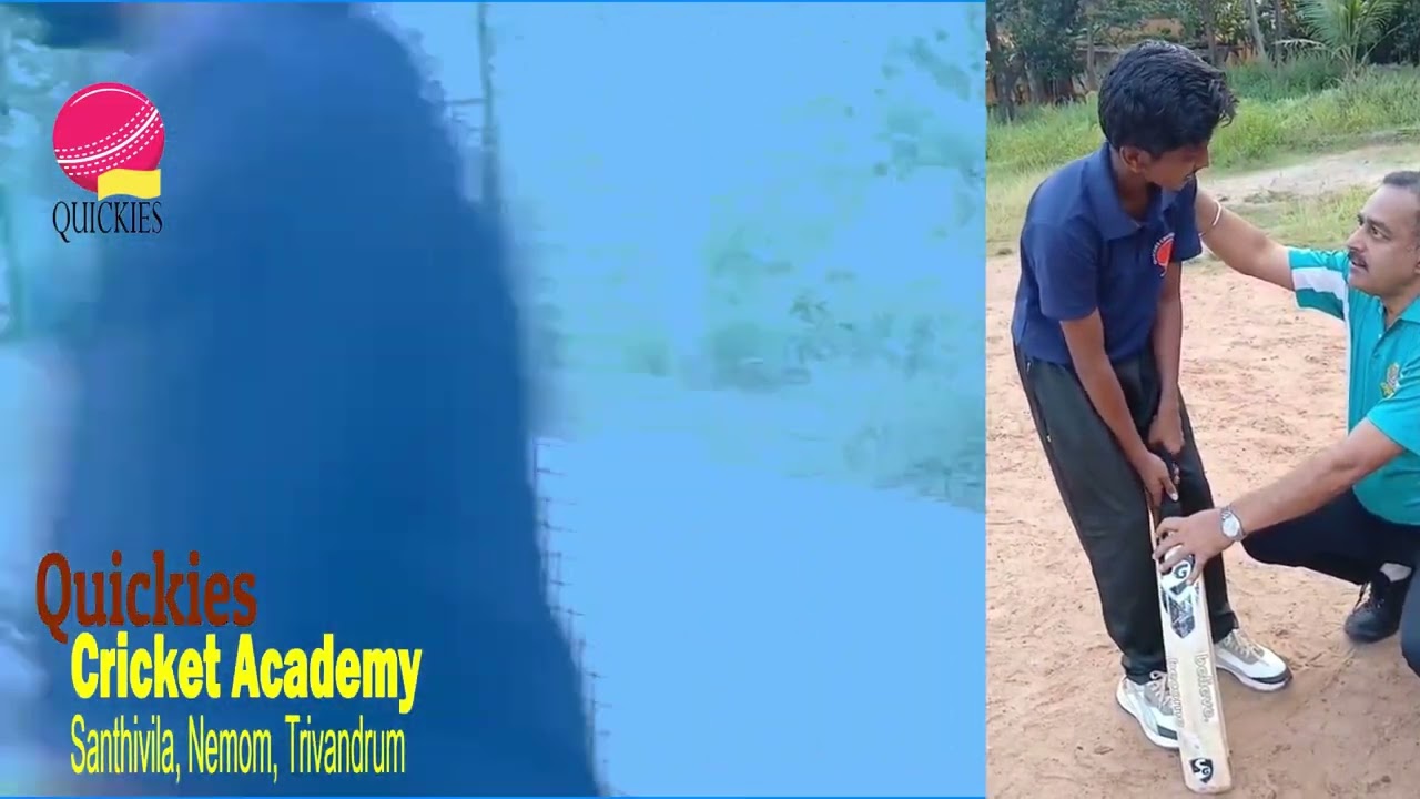 Quickies Cricket Academy | Batting grip and stands | Ranganathan