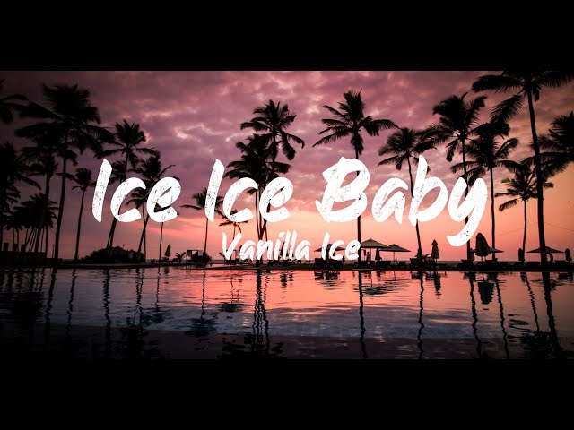Vanilla Ice - Ice Ice Baby (Lyrics) | BUGG Lyrics class=
