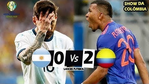 Argentina 0 x 2 Colômbia - NÃO DEU PRO MESSI ! Melhores Momentos (60fps) - Copa América 2019