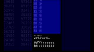 Advent of Code 2024, Day 1, Part 1 in Commodore 64 BASIC #adventofcode #c64