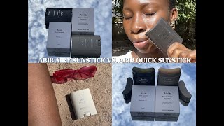 THE VIRAL ABIB QUICK SUNSTICK PROTECTION BAR VS. THE NEW ABIB AIRY SUNSTICK SMOOTHING BAR screenshot 5