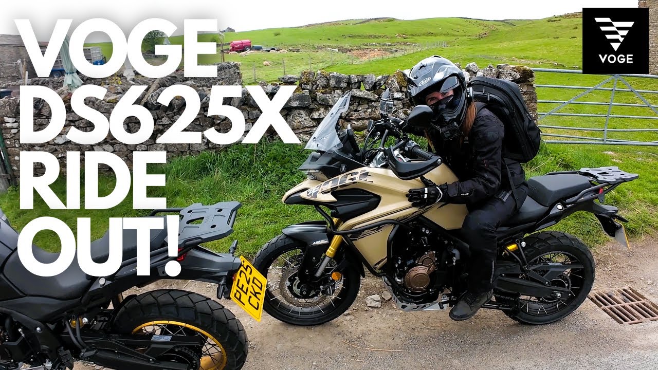 Riding TWO Voge DS625X around AMAZING roads | Buttertubs & Hawes